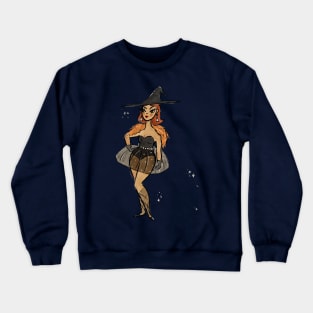 Hollywood glamour Witch Crewneck Sweatshirt